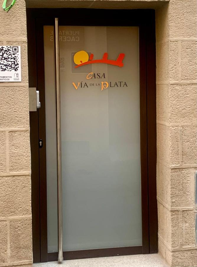 Apartmán Casa Via De La Plata Caces Exteriér fotografie